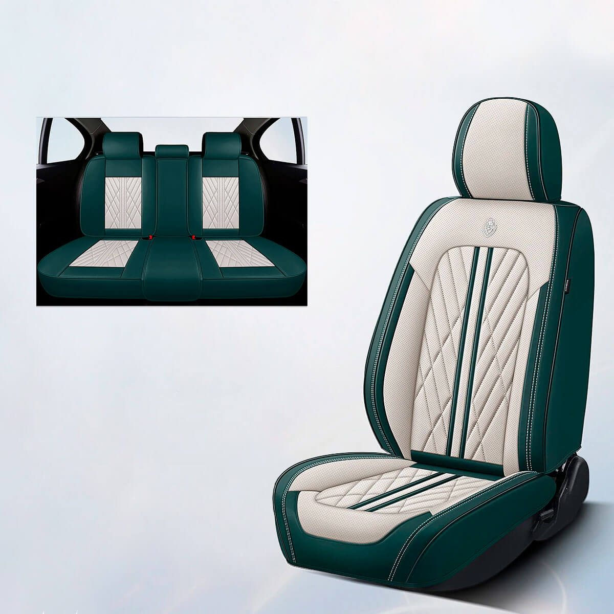 Custom Luxury Leather Car Seat Covers