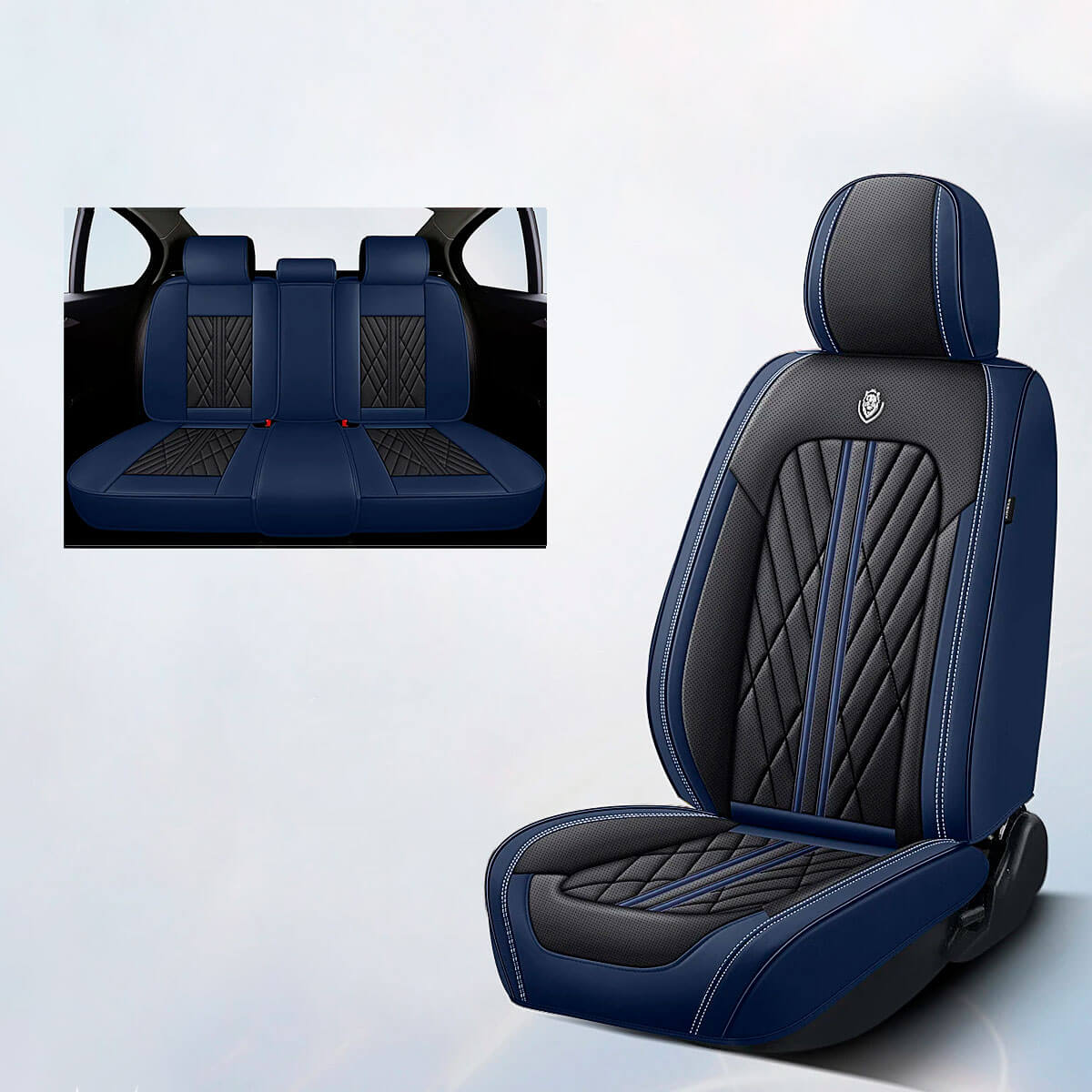 Custom Luxury Leather Car Seat Covers